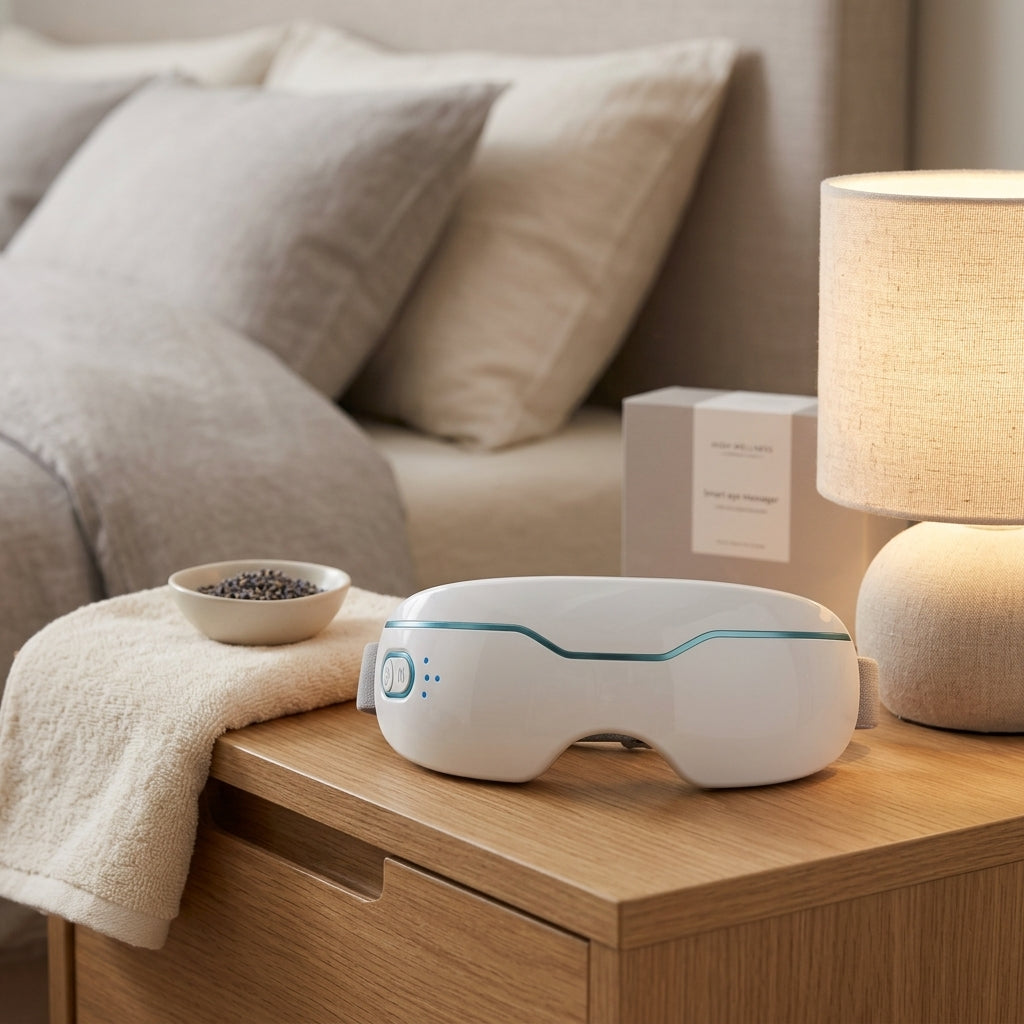 AuraEye - Smart Heated Eye Massager