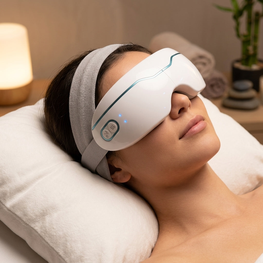 AuraEye - Smart Heated Eye Massager